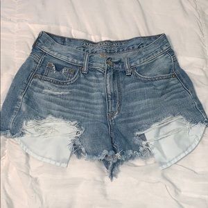 distressed shorts